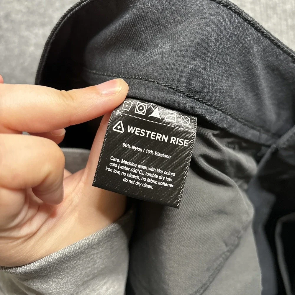 Western Rise Evolution Chino‎ Pants Men's 31x31 Black Performance Stretch Nylon